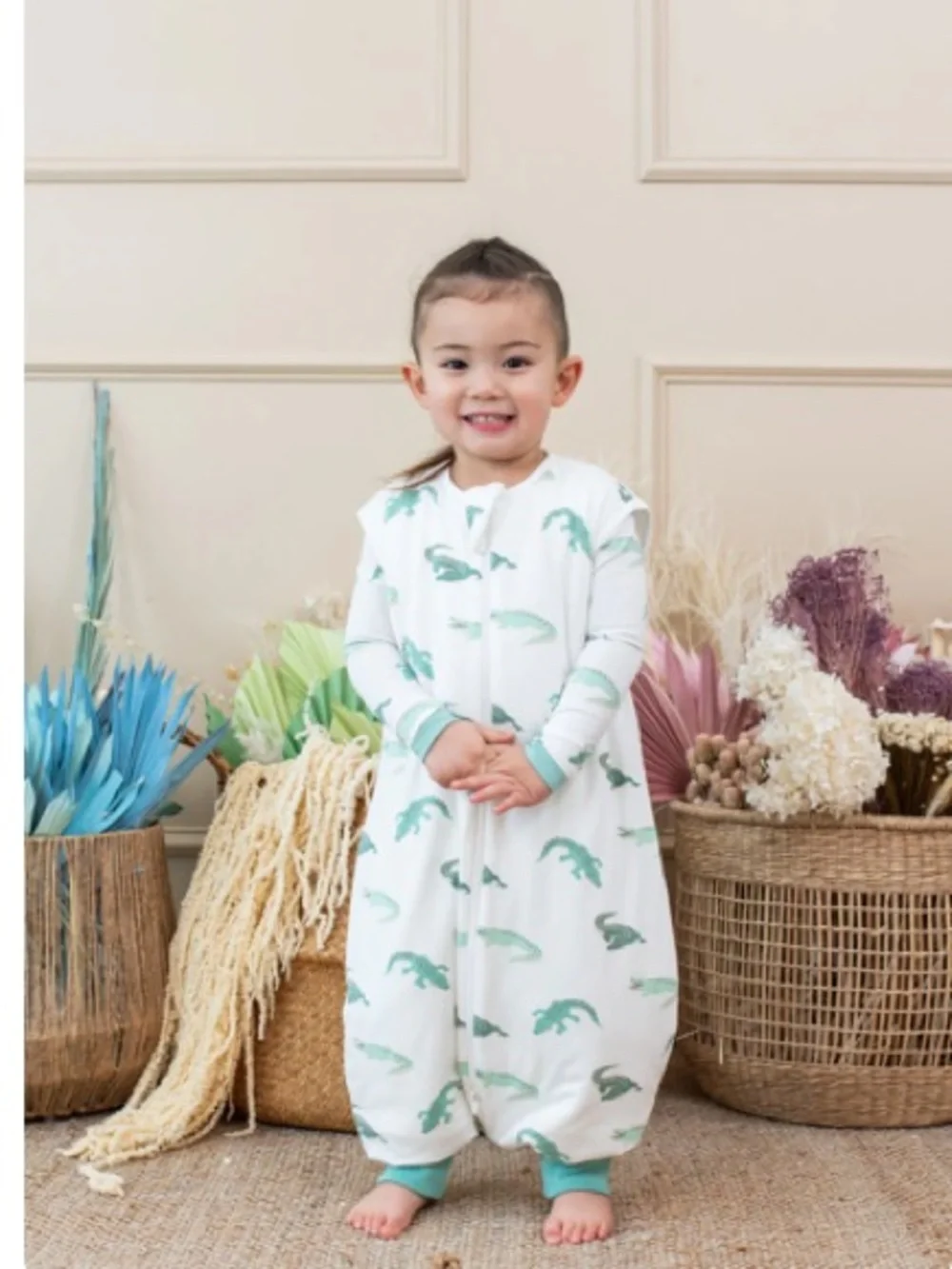 NWT Kyte Baby Sleep Bag Walker in Crocodile 1.0 TOG, Medium